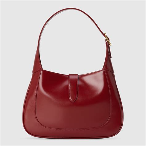 gucci bag jackie red|gucci jackie 1961 transparent bag.